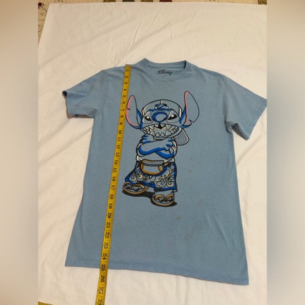 Disney Light Blue Stitch Kids T-Shirt